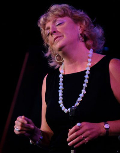 Greta Matassa on stage
