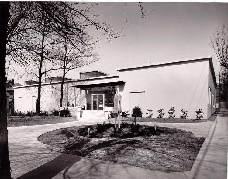 Exterior of the Museum facing Terry Avenue in 1952. Photo: Frank Jacobs