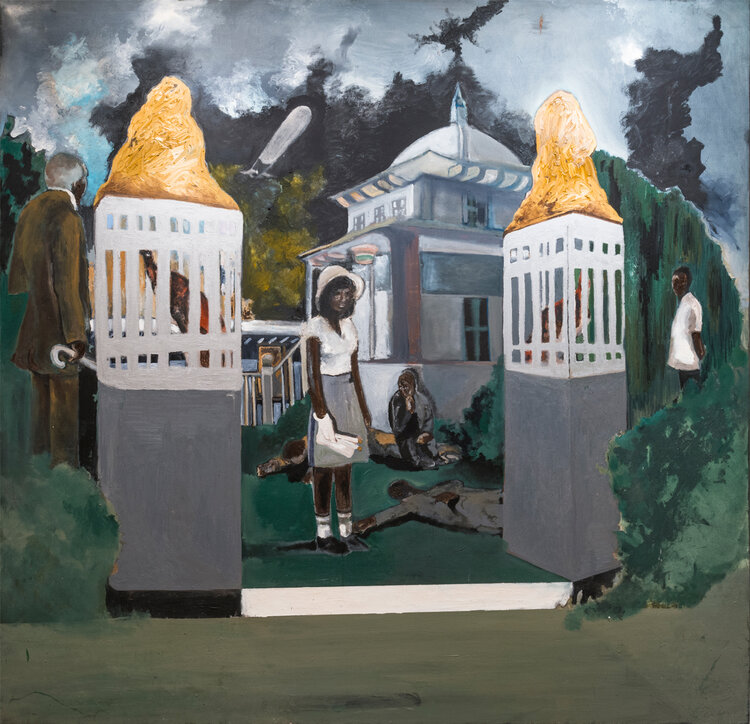 Noah Davis. Black Wall Street, 2008. 