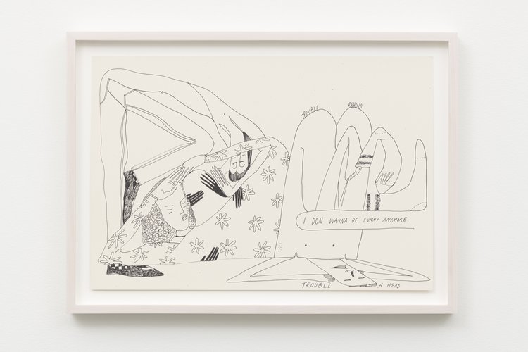 Christina Quarles. I Don’t Wanna, Be Funny Anymore, 2019
