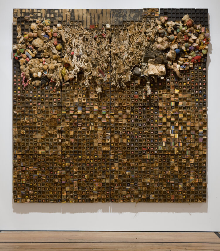 Leonardo Drew. Number 74, 1999