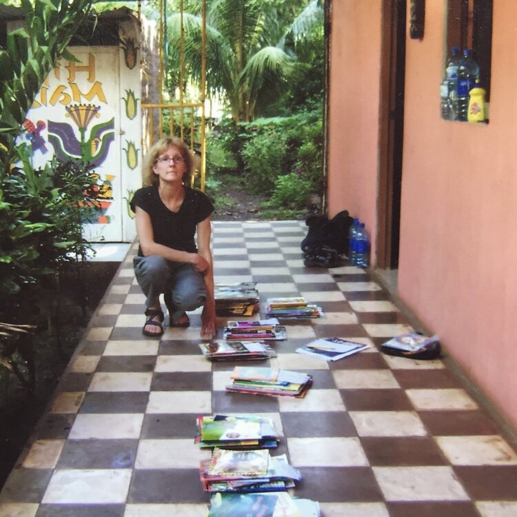 Sally in Nicaragua.