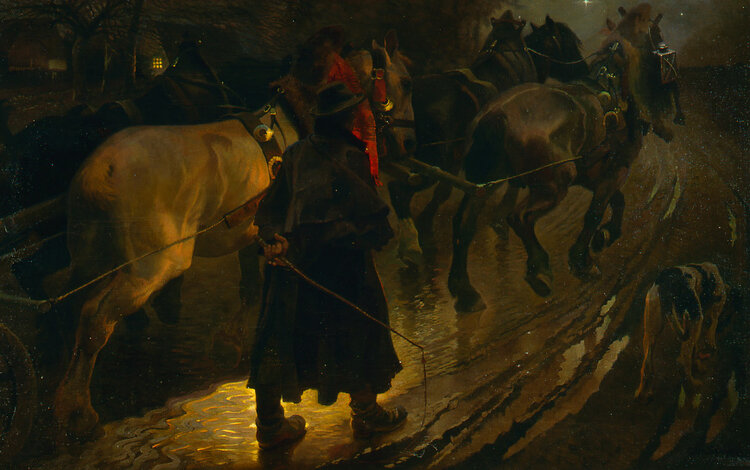 Christian Speyer. Four in Hand, 1911. 