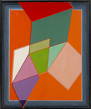Alvin Loving. Variations on a Six Sided Object, 1967. 