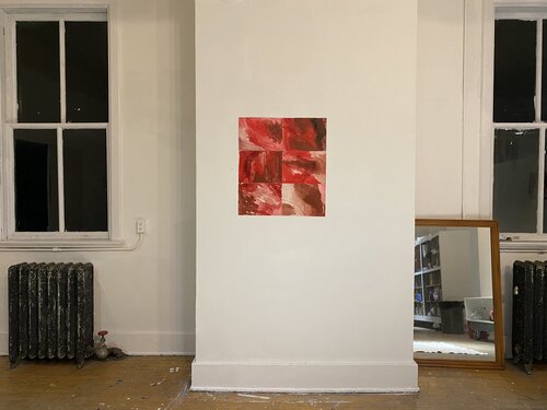 Images of the artwork taking shape and shifting over the months, first in Port Townsend, WA and then back in the artist’s studio in Vancouver, Canada. 