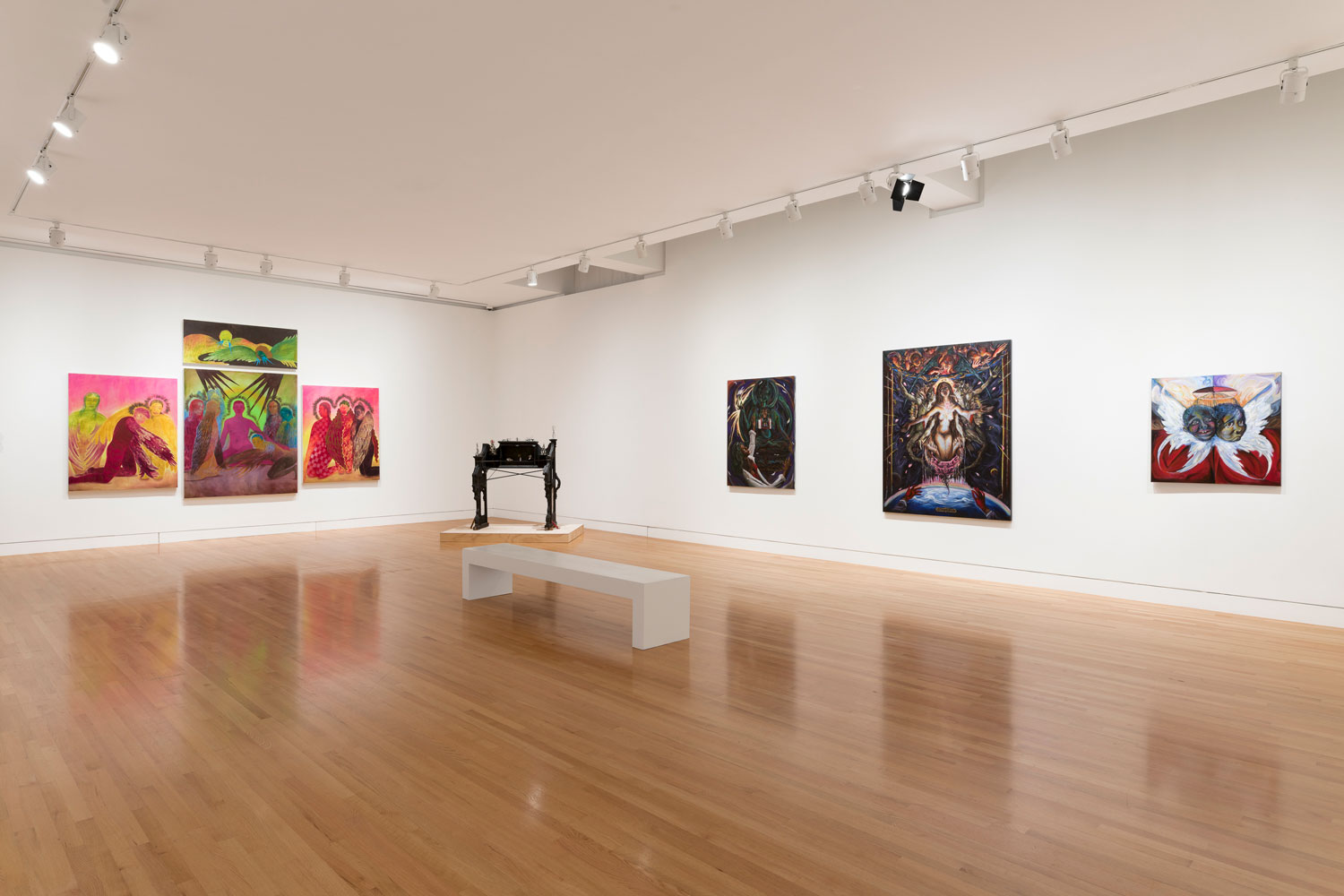 Installation view of Door to the Atmosphere, Frye Art Museum, Seattle, October 29, 2022–January 15, 2023. Photo: Jueqian Fang