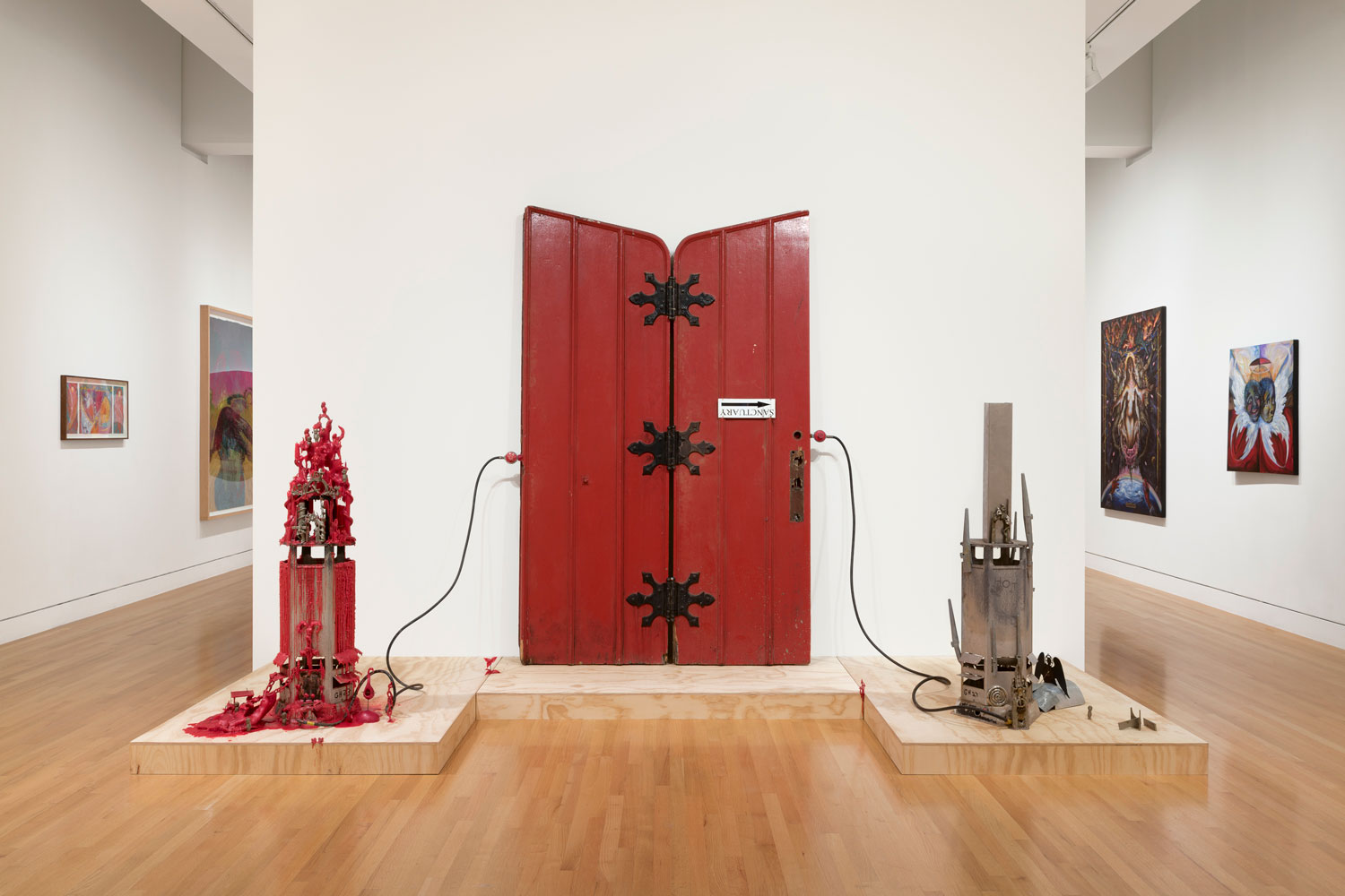 Installation view of Door to the Atmosphere, Frye Art Museum, Seattle, October 29, 2022–January 15, 2023. Photo: Jueqian Fang