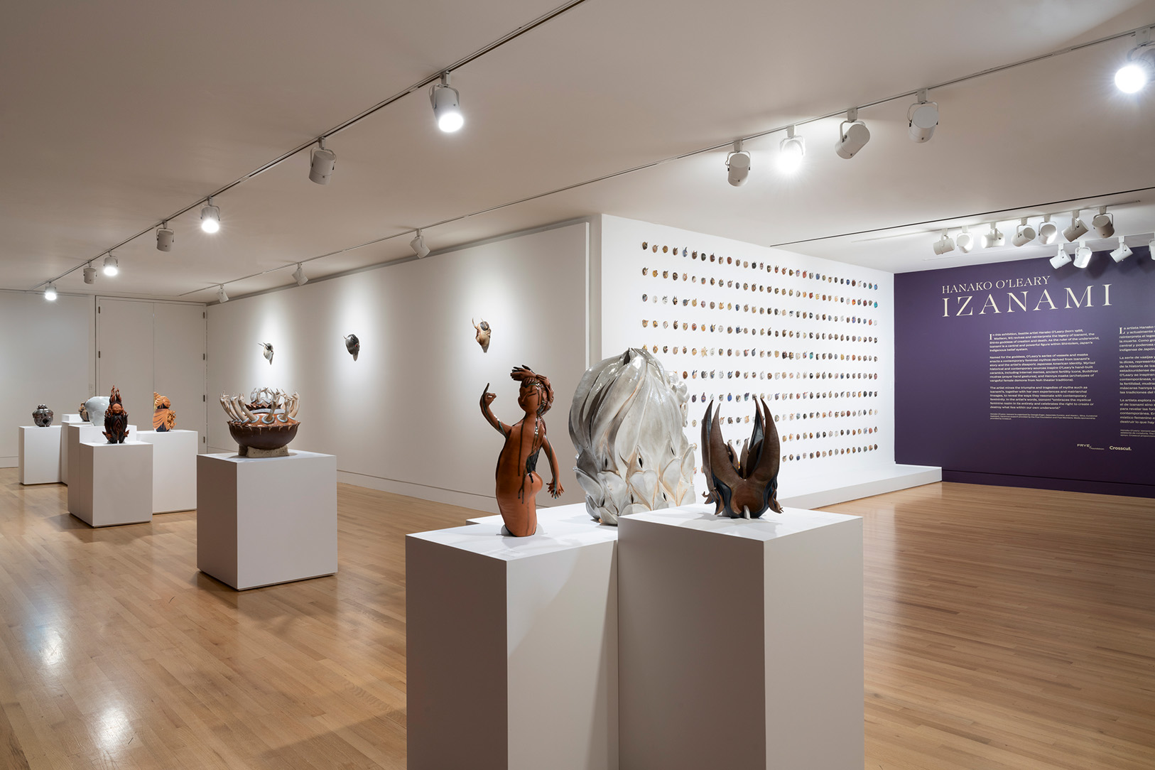 Installation view of Hanako O'Leary: Izanami at the Frye Art Museum