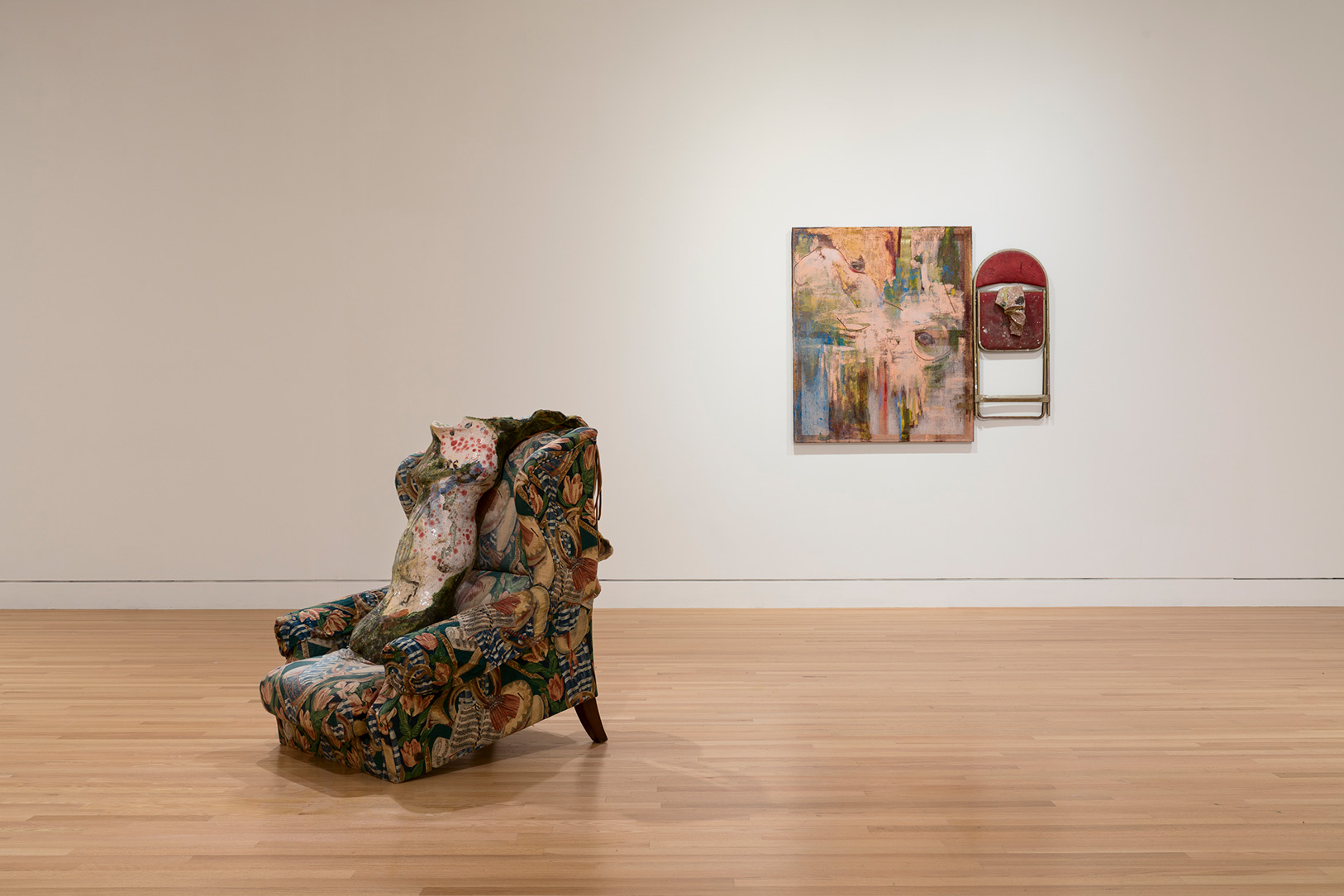 Photo of artwork by Jessica Jackson Hutchins installed at the Frye Art Museum