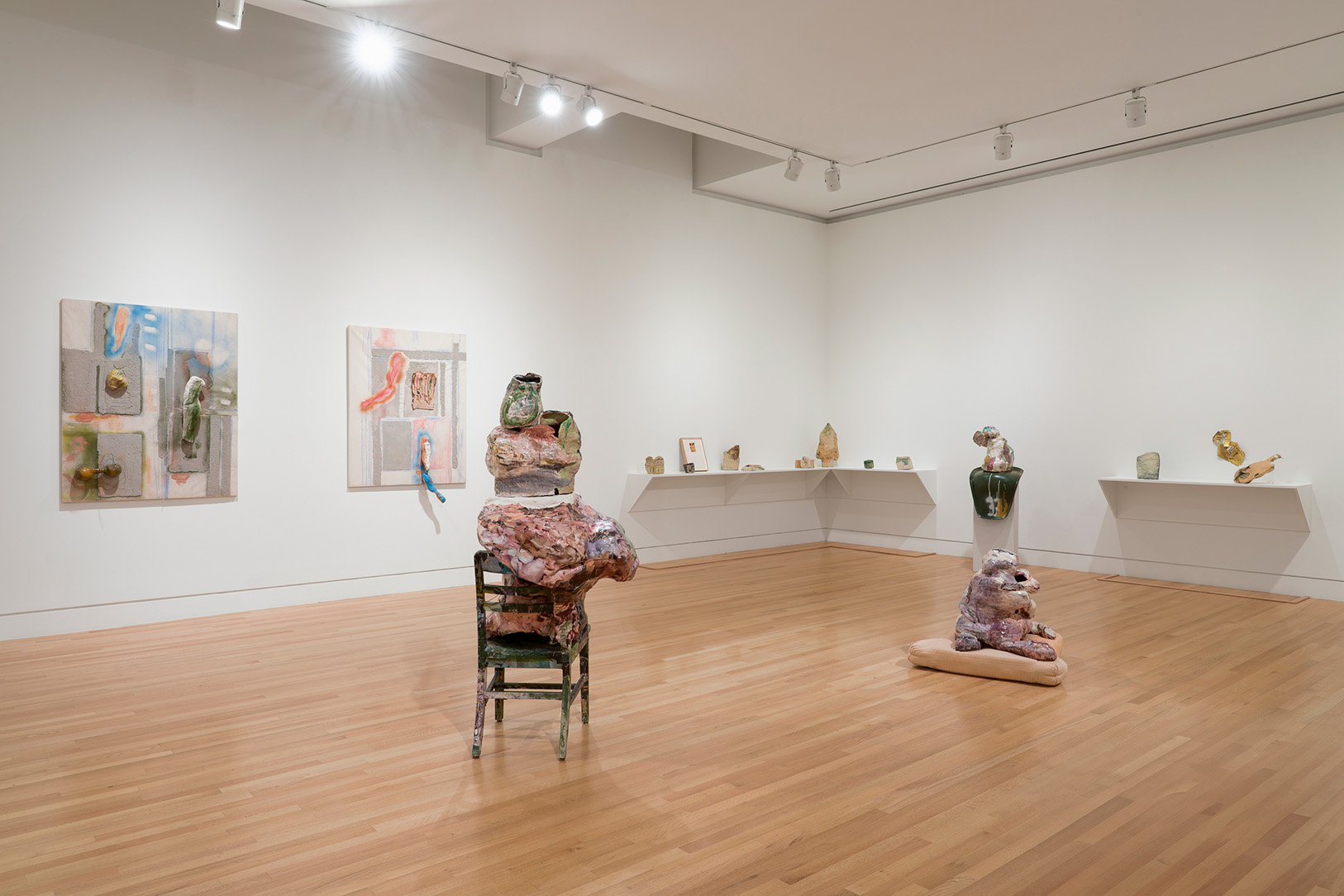Photo of artwork by Jessica Jackson Hutchins installed at the Frye Art Museum