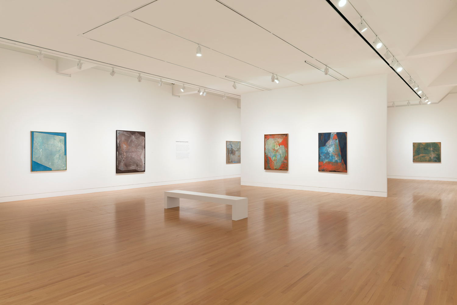 Installation view of Romare Bearden: Abstraction