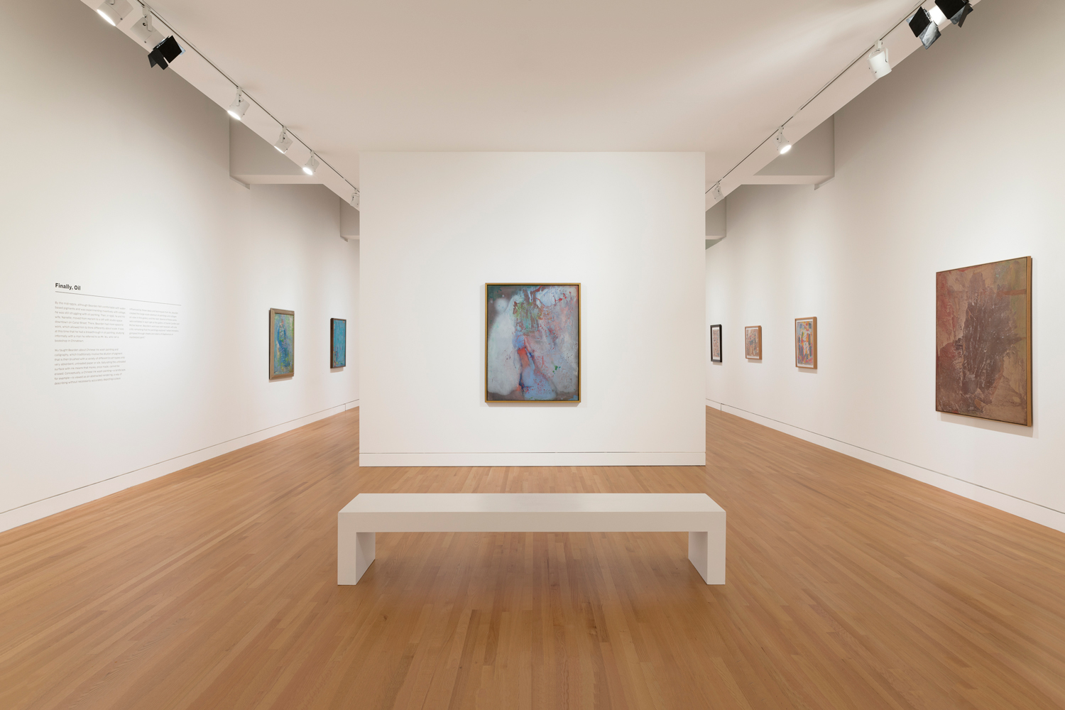 Installation view of Romare Bearden: Abstraction