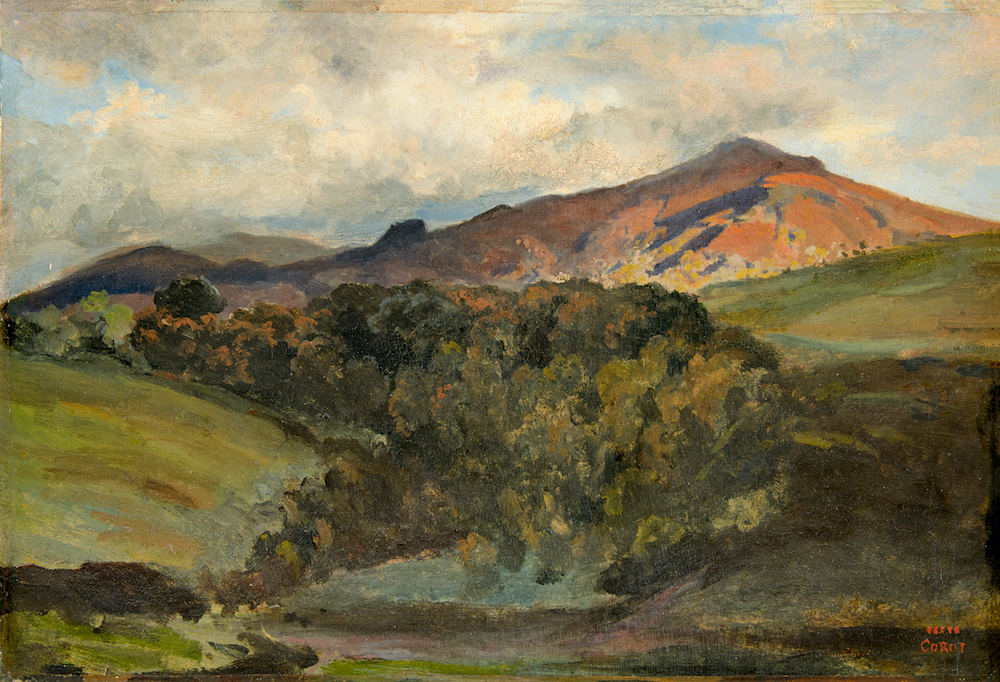 Jean-Baptiste Camille Corot. Monte Cavo, ca. 1825–28