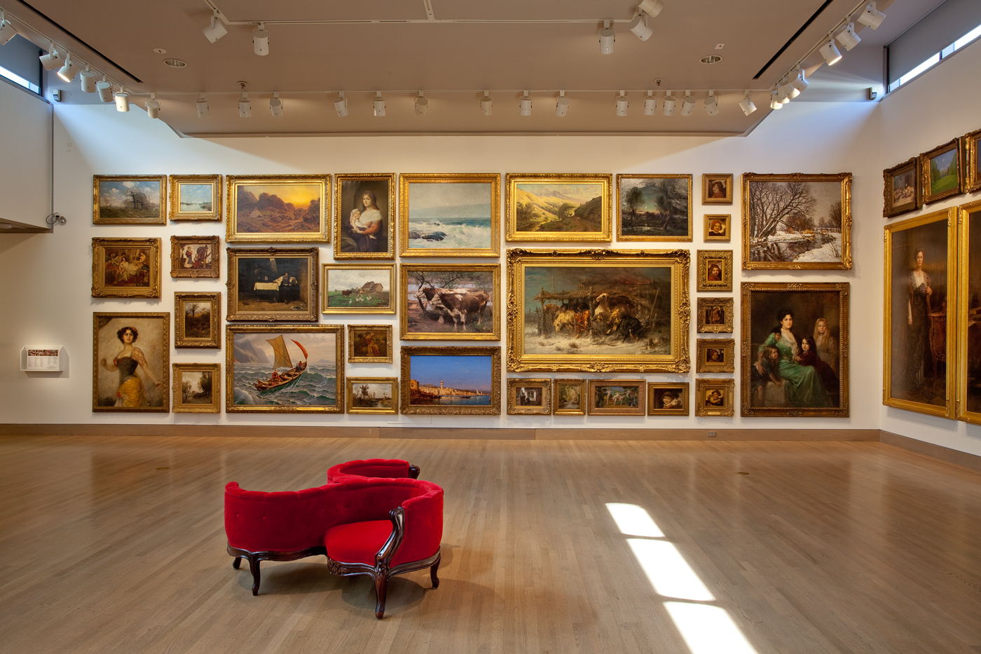 Installation view of Frye Salon, 2015. Photo: Mark Woods