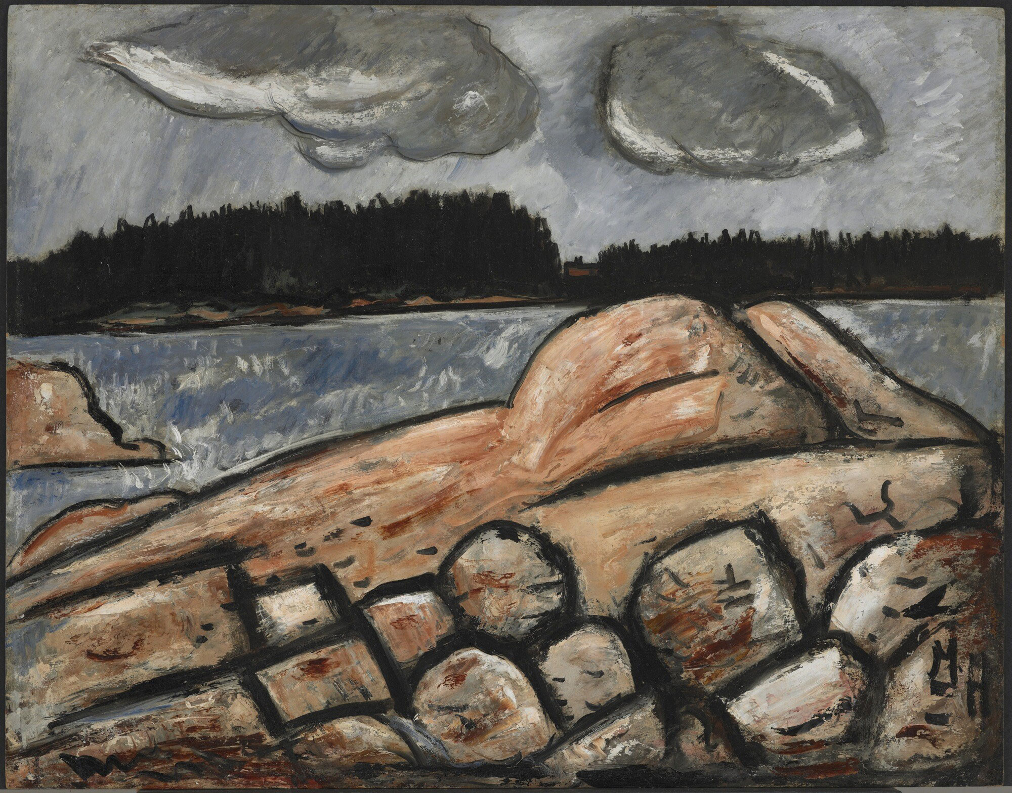 Marsden Hartley. After the Storm, Vinalhaven, 1938–39