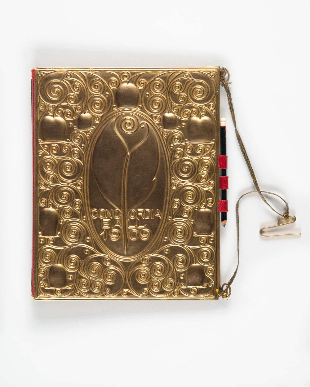 Josef Hoffmann, Wiener Werkstätte. Dance card from the Concordia Ball, 1909.