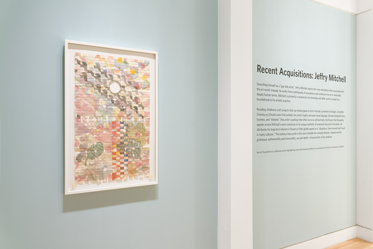 Recent Acquisitions: Jeffry Mitchell Installation Shot