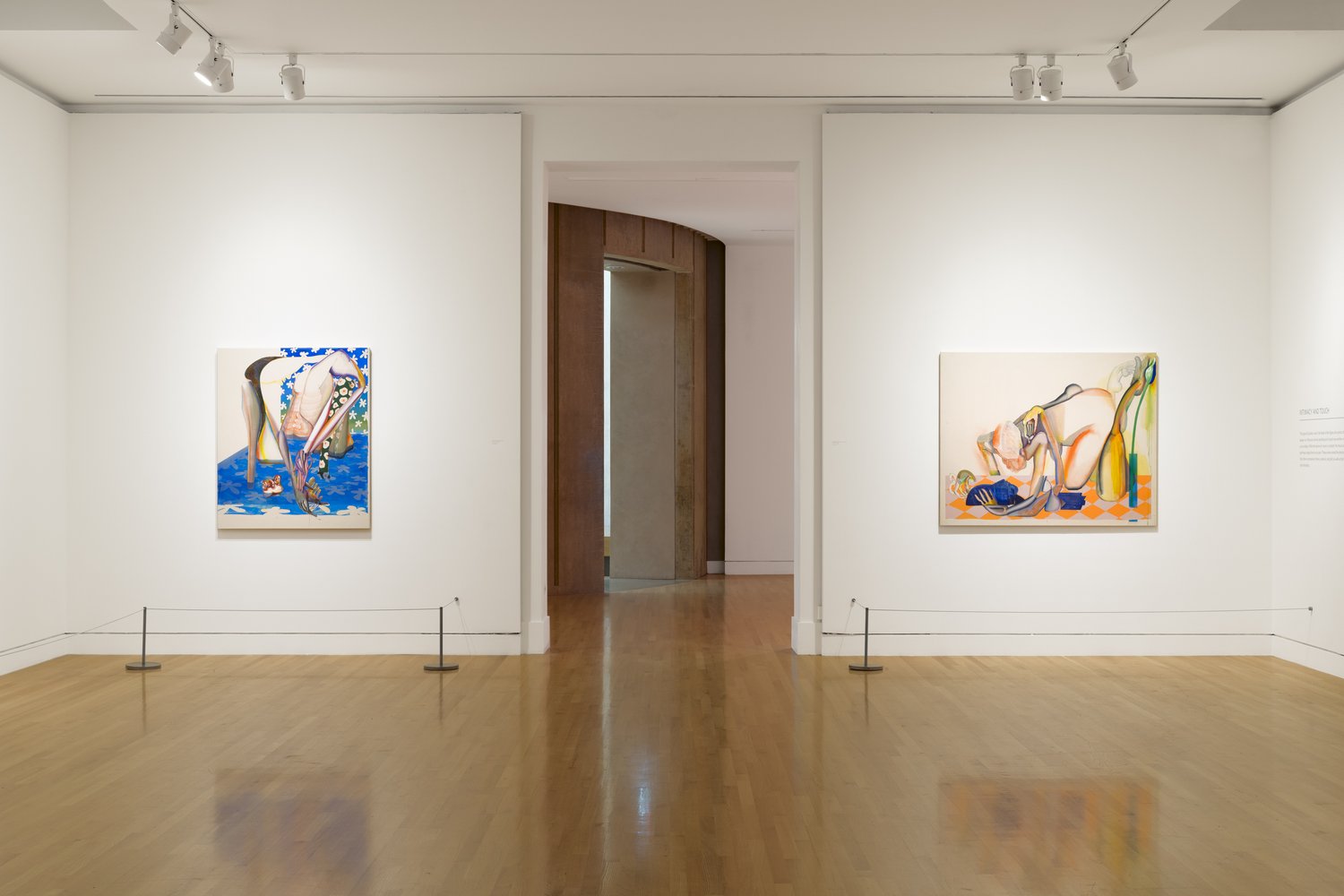 Installation view of Christina Quarles