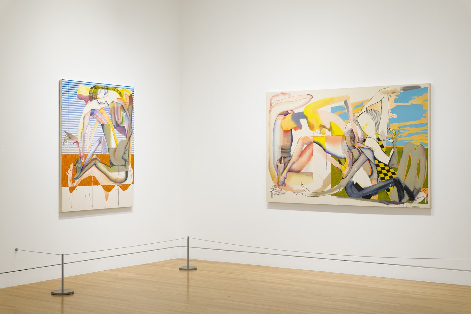 Installation view of Christina Quarles
