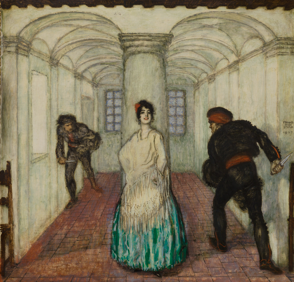 Franz von Stuck. The Duel, 1907