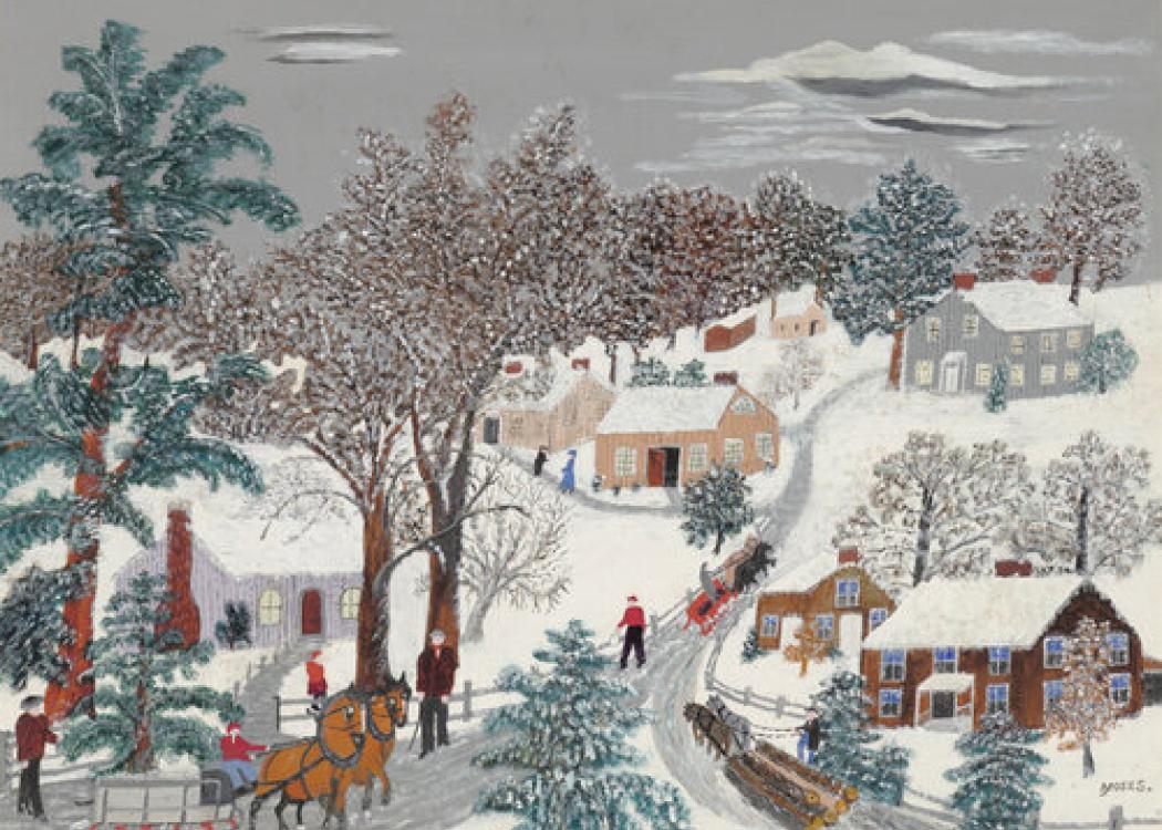 Guided Artwork Discussion: Grandma Moses