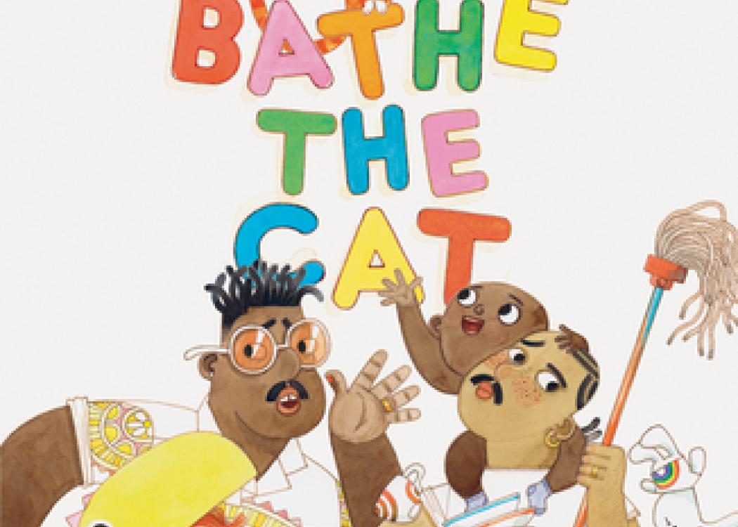 Cover of the children's book Bathe the Cat by Alice B. McGinty