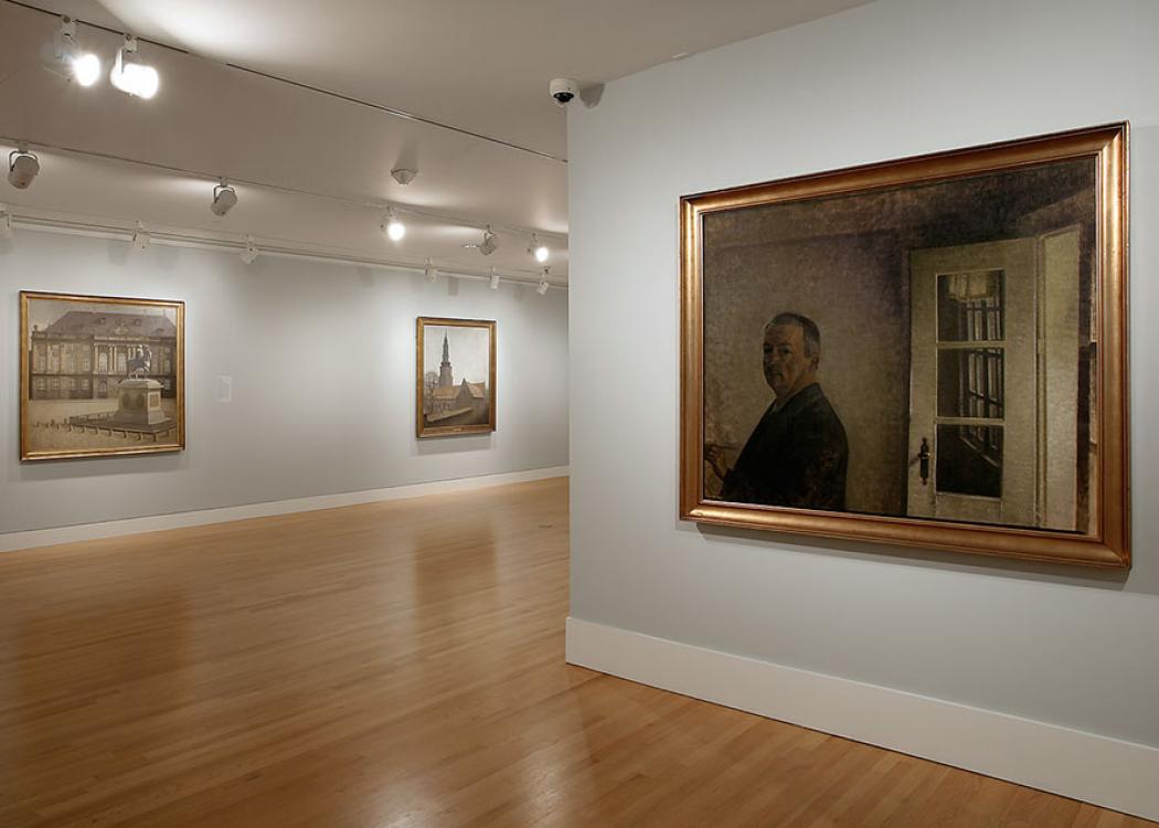 Chronicles of Solitude Hammershoi Installation at the Frye Art Museum