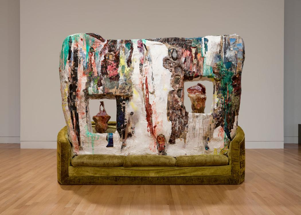 The artwork Wishlist by Jessica Jackson Hutchins installed at the Frye Art Museum