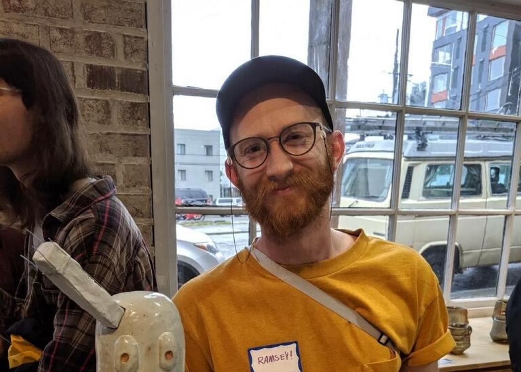 Frye Art Museum supporter, Ramsey Haefner 