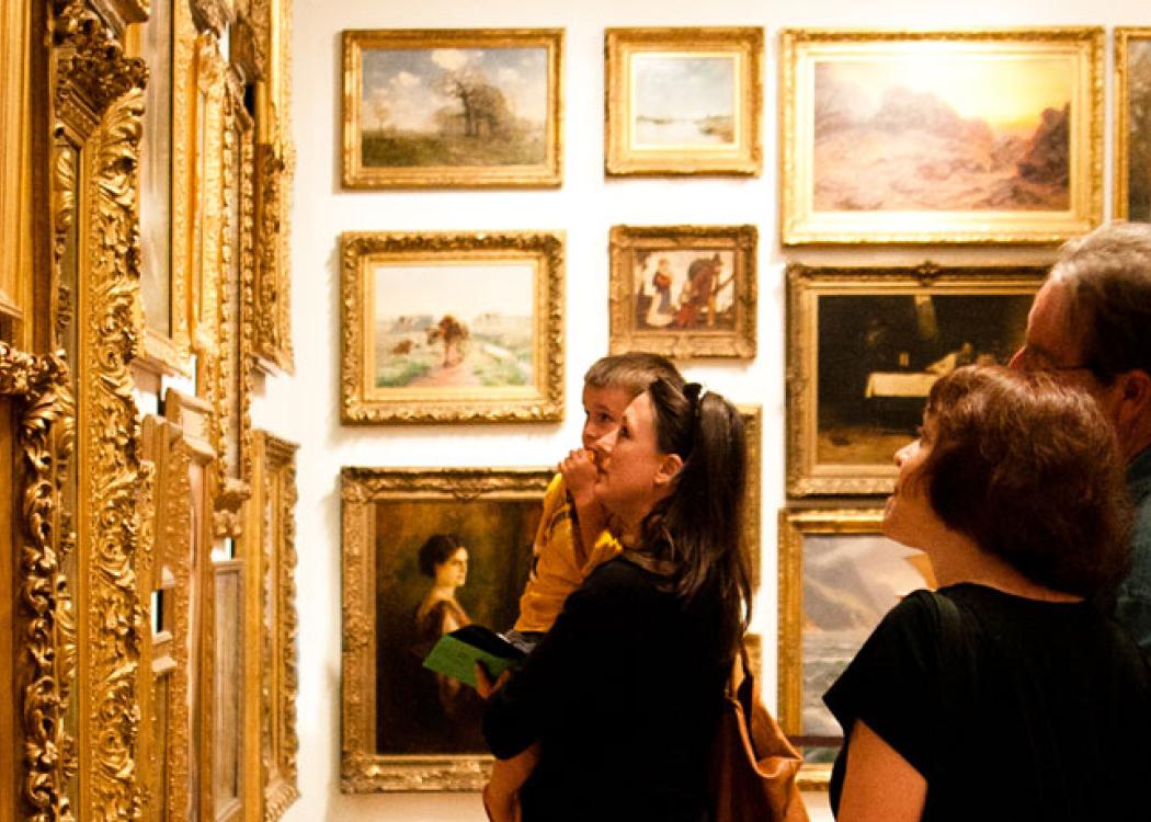 Installation view of Frye Salon, 2011.