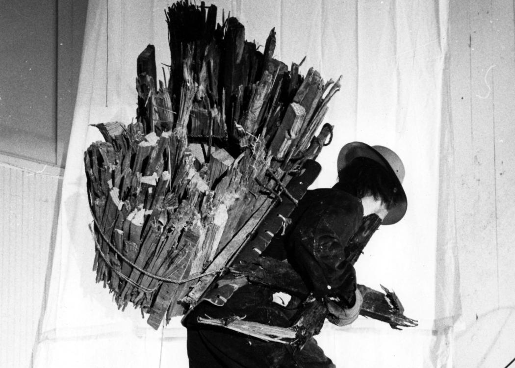 Buster Simpson. Woodman, 1974. 