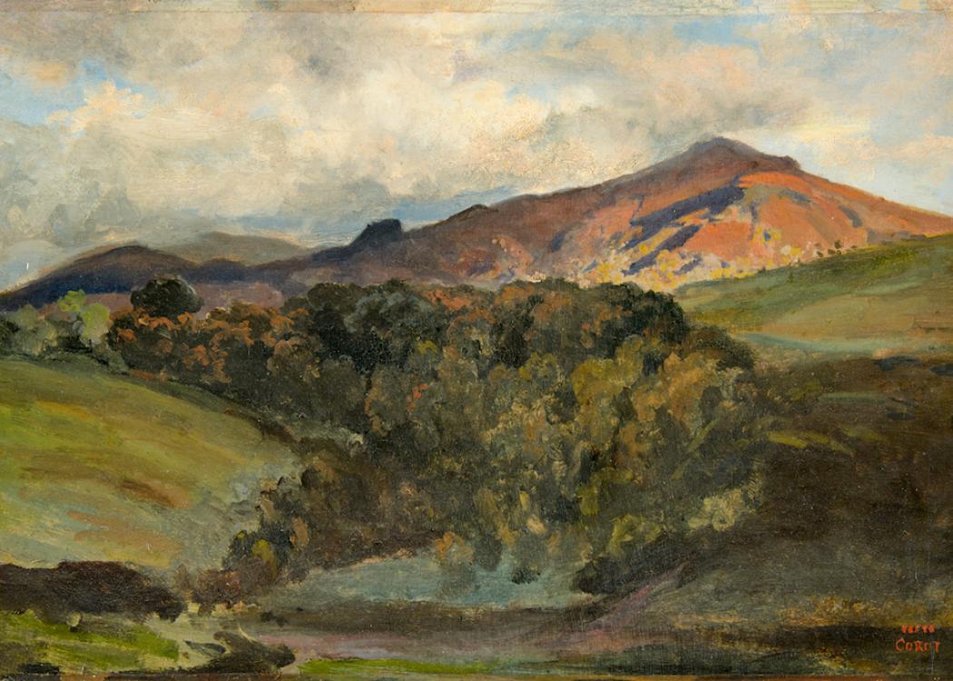 Jean-Baptiste Camille Corot. Monte Cavo, ca. 1825–28
