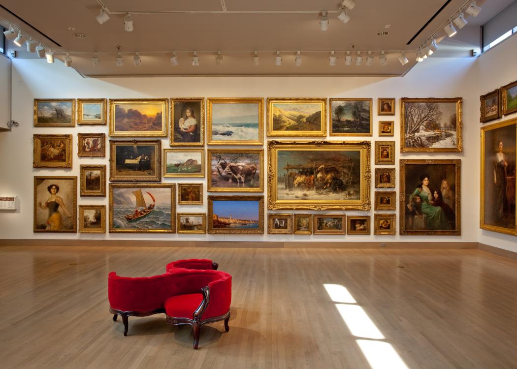 Installation view of Frye Salon, 2015. Photo: Mark Woods