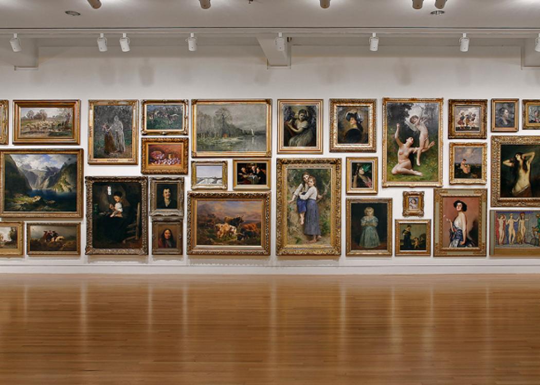 Installation view of Frye Salon, 2018