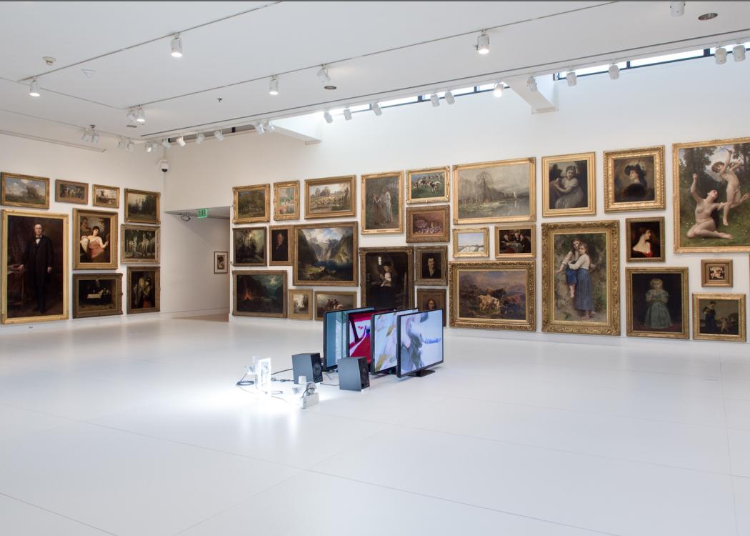 Jason Hirata. Installation view of Optium LH-3m, 2013. 